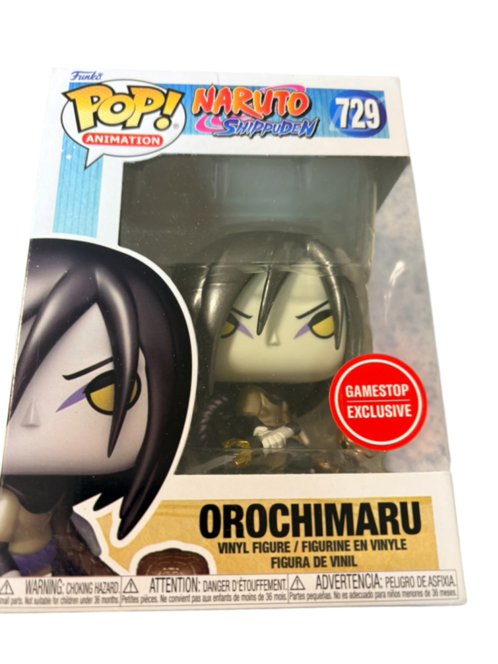 Funko Pop! Animation: Naruto Shippuden – Orochimaru #729 Exclusive Metallic
